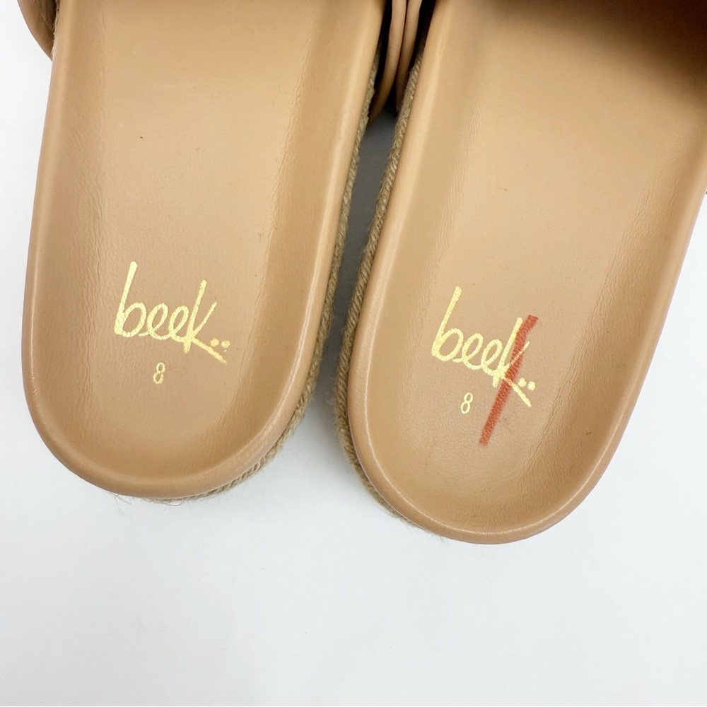 Beek Pelican Jute Platform Sandal Beach Tan - Picture 12 of 13
